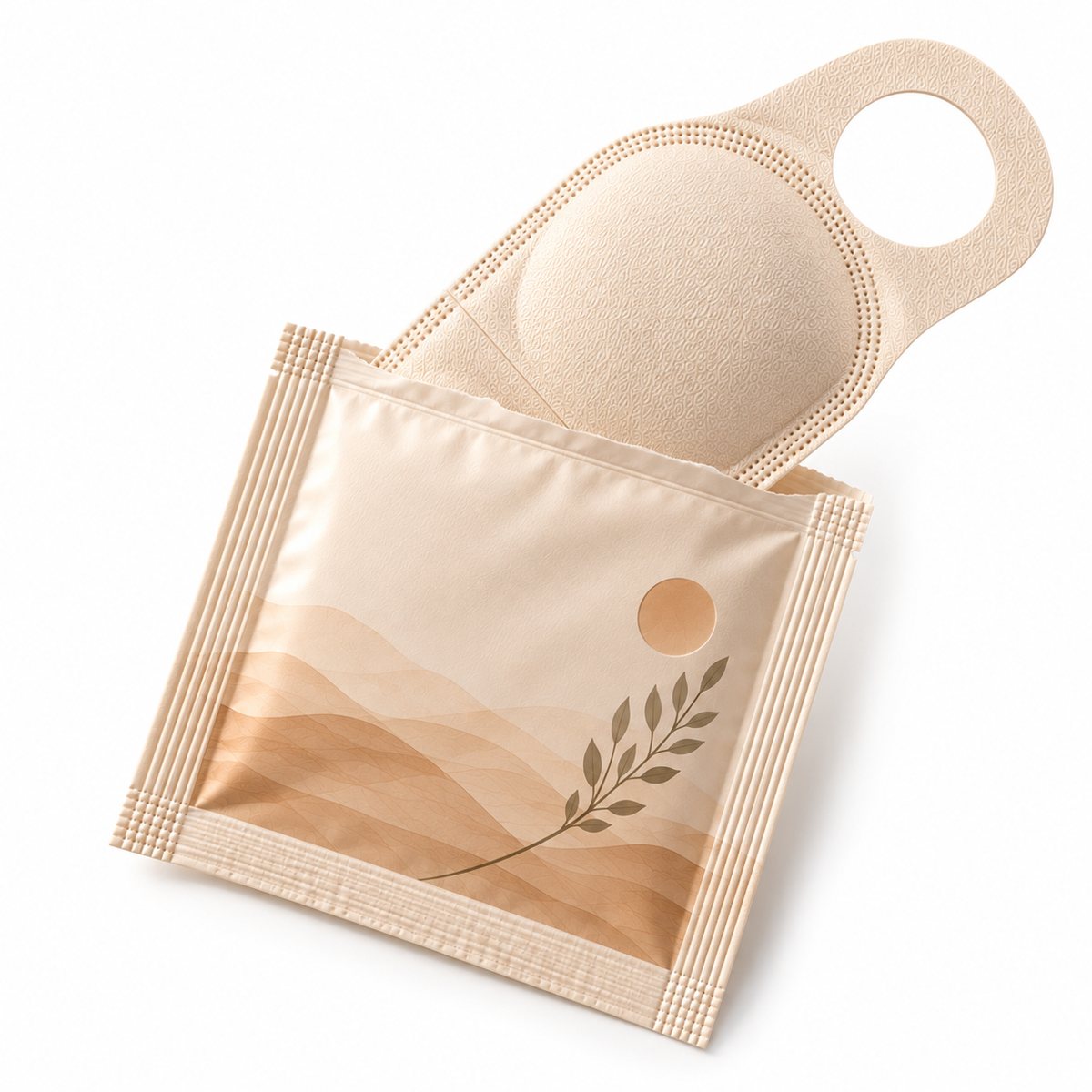 Le masque qui sort de son sachet